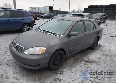 2007 Toyota Corolla Le z USA, uszkodzony, nr VIN 2T1BR30E67C791288